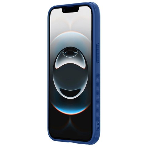 Etui ochronne do iPhone 16e Nillkin Super Frosted Shield Pro - niebieskie