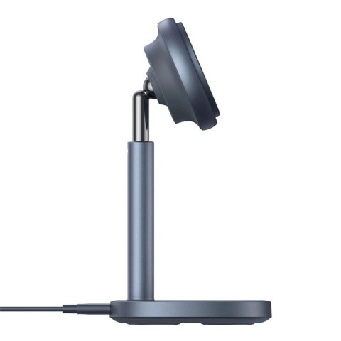 Ładowarka indukcyjna Baseus Orbit 2 Pro MagSafe Qi2 20W 2w1 z chłodzeniem szara