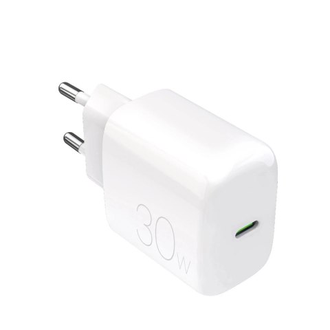 Ładowarka sieciowa Puro PROLITE 30W USB-C biała szybkie ładowanie