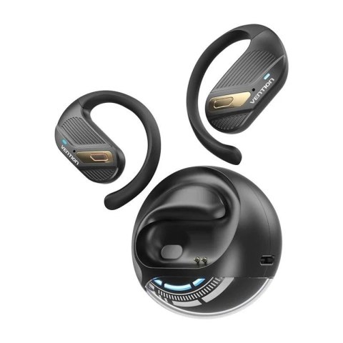 Słuchawki bezprzewodowe TWS Vention OpenBeat Black O12 NBUB0 Bluetooth 5.4, IPX4