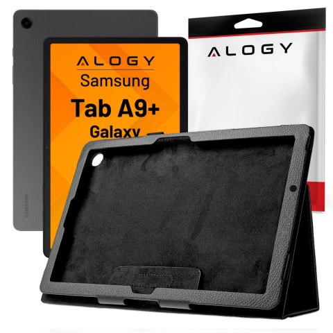 Etui do Samsung Galaxy Tab A9+ 11" (2023) X210/X215/X216, Składany Pokrowiec z Klapką i Funkcją Podstawki, Ochronna Obudowa, Alo
