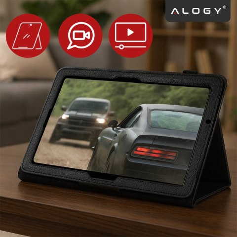 Etui do Samsung Galaxy Tab A9+ 11" (2023) X210/X215/X216, Składany Pokrowiec z Klapką i Funkcją Podstawki, Ochronna Obudowa, Alo