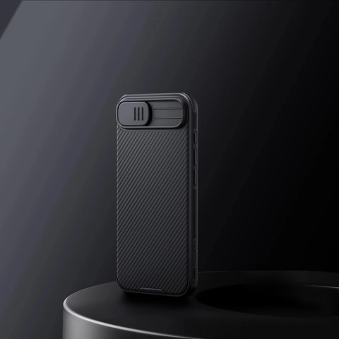 Etui ochronne do iPhone 16e Nillkin CamShield Pro MagSafe czarne