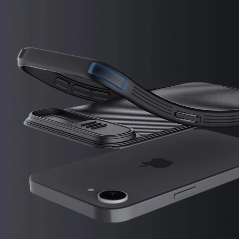 Etui ochronne do iPhone 16e Nillkin CamShield Pro MagSafe czarne