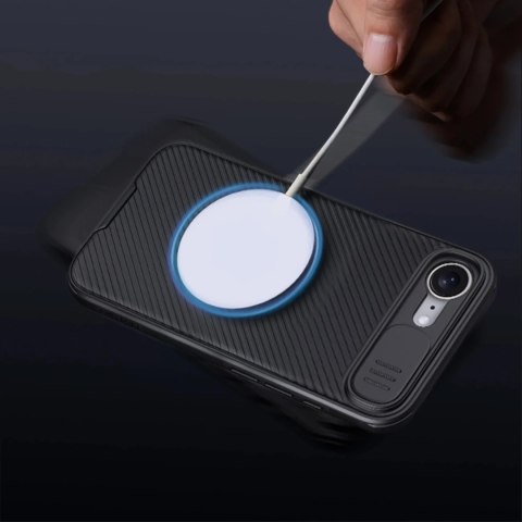 Etui ochronne do iPhone 16e Nillkin CamShield Pro MagSafe czarne
