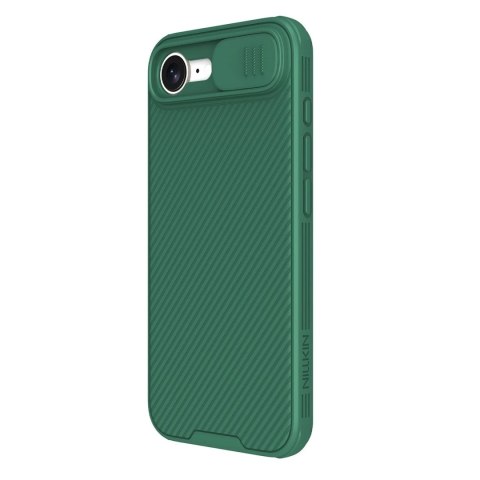 Etui ochronne do iPhone 16e Nillkin CamShield Pro zielone