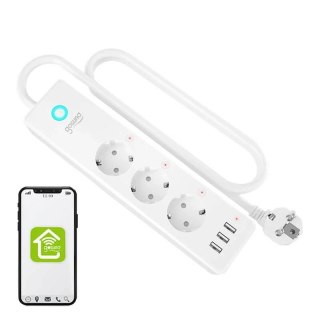 Inteligentna listwa zasilająca WiFi Gosund P1 PLUS (3x AC, 3x USB-A)