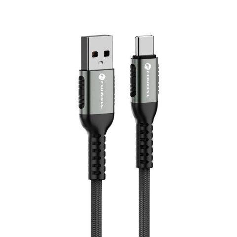 Kabel USB-A do USB-C 3m 66W Nylon Quick Charge 3.0 SUPERVOOC
