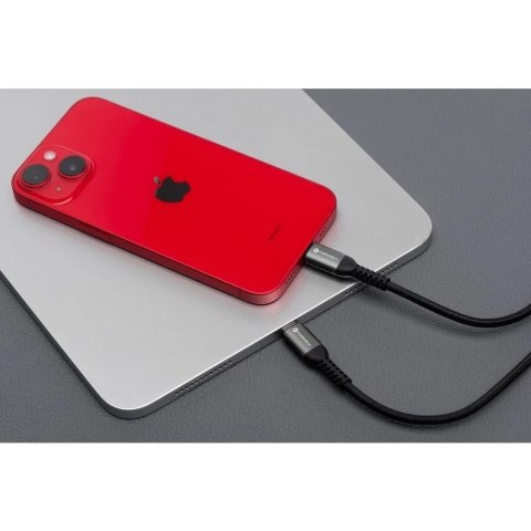 Kabel USB-A do USB-C Forcell 66W QC 3.0 SUPERVOOC Nylon 2m Laptop