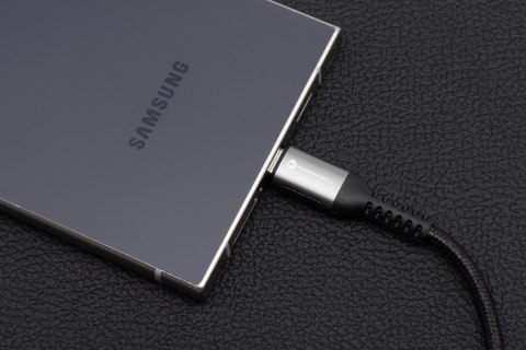 Kabel USB-C do USB-C Forcell 240W 5A PD QC 4.0 Nylon 2m Laptop Turbo