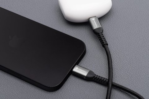 Kabel USB-C do USB-C Forcell 240W 5A QC 4.0 PD Nylon 3m Laptop Turbo