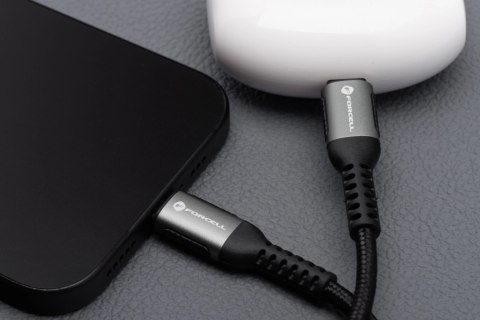 Kabel USB-C do USB-C Forcell 240W 5A QC 4.0 PD Nylon 3m Laptop Turbo