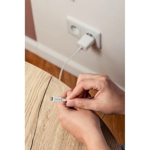 Kabel USB do Lightning 1m Forcell MFi Apple iPhone iPad CarPlay 12W