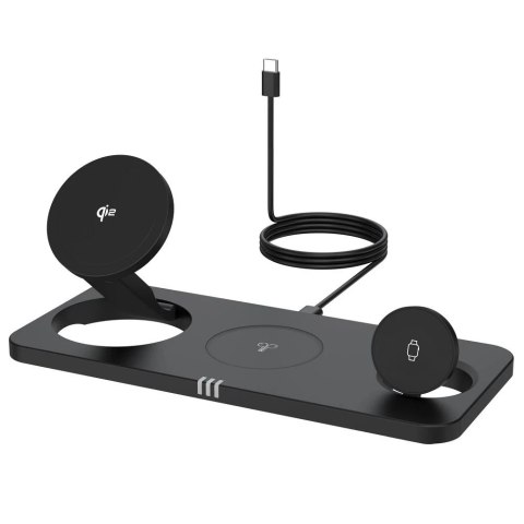 Ładowarka Indukcyjna 3w1 Forcell MagNetix Qi2 MagSafe iPhone 20.5W