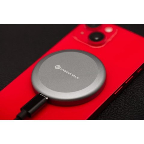 Ładowarka Indukcyjna Forcell Smart Charge Qi2 MagSafe 15W USB-C