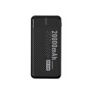 POWERBANK DENMEN BATERIA AWARYJNA CZARNA 20000mAh DP41 USC + TYP-C