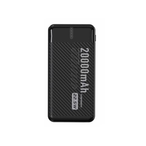 POWERBANK DENMEN BATERIA AWARYJNA CZARNA 20000mAh DP41 USC + TYP-C