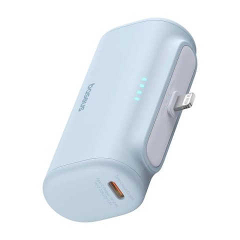 Powerbank Baseus Compact IP 5000mAh 20W Lightning + USB-C Niebieski