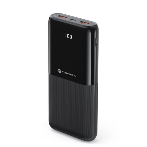 Powerbank Forcell P20k1 20000mAh PD QC 3xUSB LED Slim Samolot