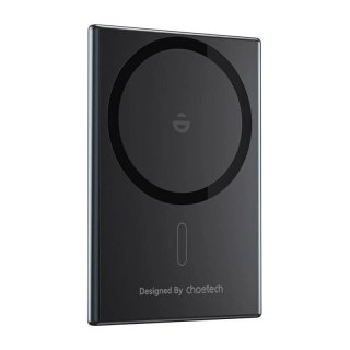 Powerbank Magnetyczny Choetech Black 2000mAh Cienki 5W Czarny