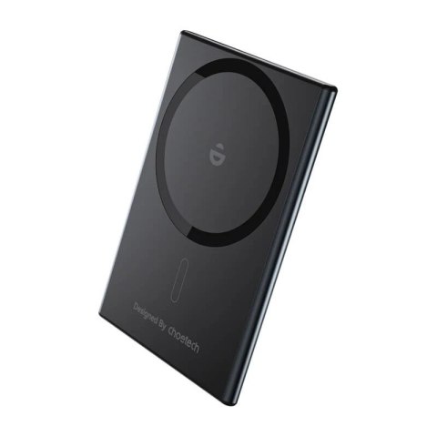 Powerbank Magnetyczny Choetech Black 2000mAh Cienki 5W Czarny