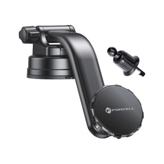 Uchwyt Samochodowy Forcell F-GRIP MagLuxe Magnetyczny 3w1 z Regulacją