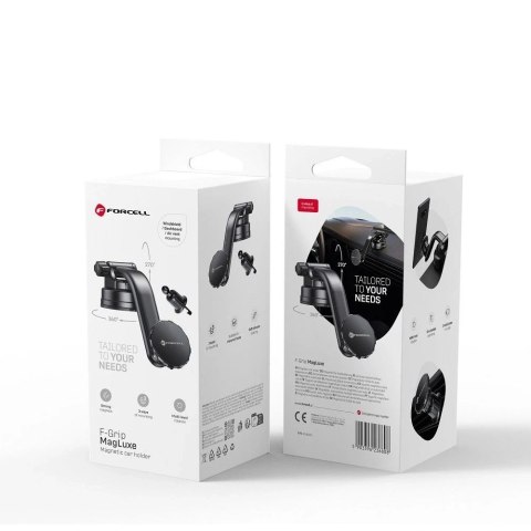 Uchwyt Samochodowy Forcell F-GRIP MagLuxe Magnetyczny 3w1 z Regulacją
