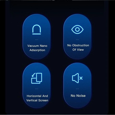 Uchwyt Samochodowy Forcell Magnetyczny Teleskopowy 3w1 16 cm