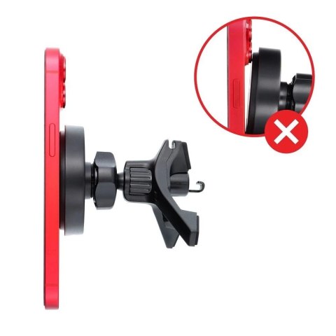 Uchwyt Samochodowy Forcell Rapid Charge Qi2 MagSafe z Ładowarką 15W