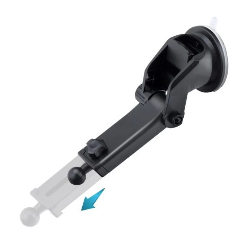 Uchwyt Samochodowy Ładowarka Forcell HS1 Auto IR Qi 15W Indukcja Czerwony