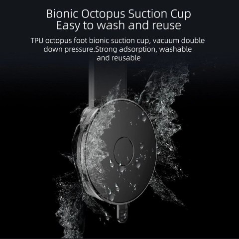 Uchwyt Samochodowy Ładowarka MagFlex magnetyczny MagSafe czarny