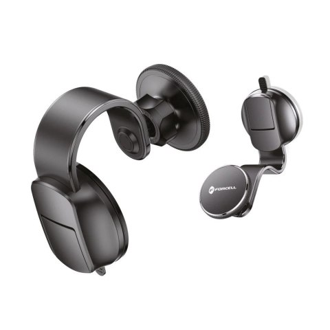 Uchwyt Samochodowy Ładowarka MagFlex magnetyczny MagSafe czarny