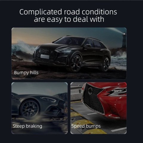 Uchwyt Samochodowy Ładowarka MagFlex magnetyczny MagSafe czarny