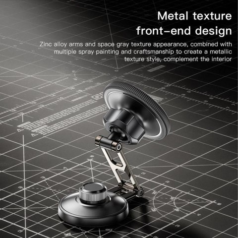 Uchwyt Samochodowy Magnetyczny Forcell IronSecure MagSafe Metalowy