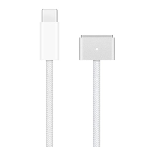 Kabel zasilający USB-C do MagSafe 3 - szybkie ładowanie 140W, przewód 2 m, do Apple MacBook, wytrzymały i bezpieczny - Alogy Pow