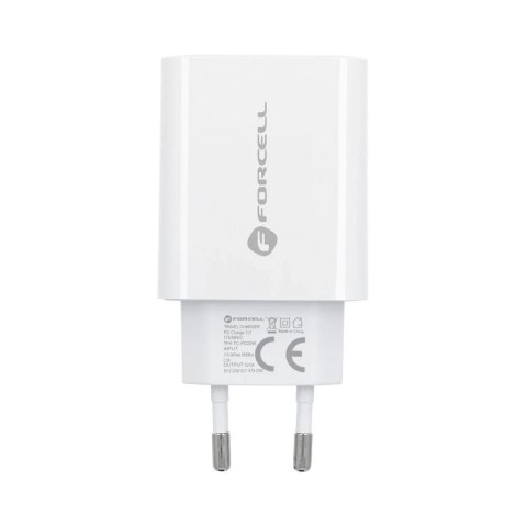 Ładowarka Forcell 20W USB-C PD QC 4.0 + Kabel Lightning do iPhone 12 13 14
