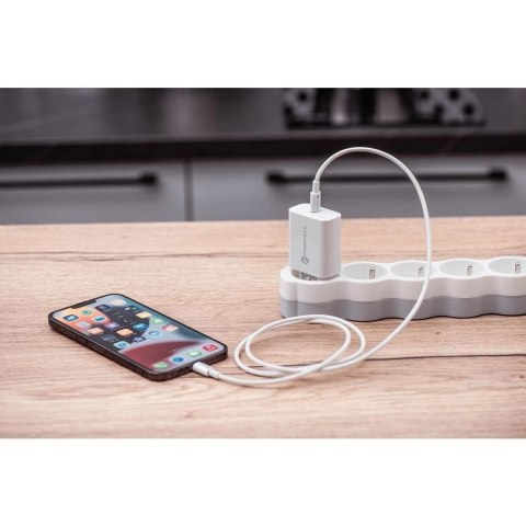 Ładowarka Forcell 20W USB-C PD QC 4.0 + Kabel Lightning do iPhone 12 13 14