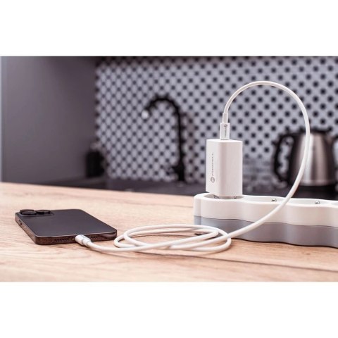 Ładowarka Forcell 20W USB-C PD QC 4.0 + Kabel Lightning do iPhone 12 13 14