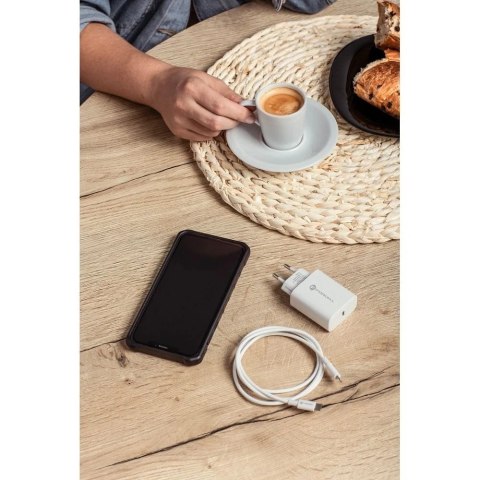 Ładowarka Forcell 20W USB-C PD QC 4.0 + Kabel Lightning do iPhone 12 13 14