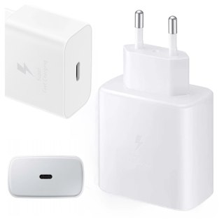 Ładowarka Sieciowa oryginalna Samsung EP-TA845 Szybkie Ładowanie Fast Charge 45W Biała