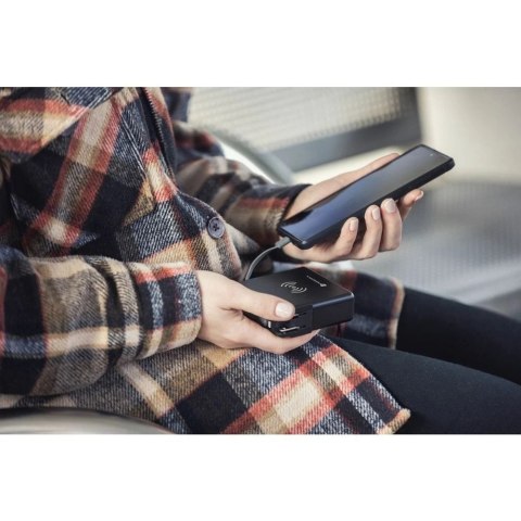 Ładowarka podróżna POWERBANK Forcell 5w1 10000mAh PD QC Wireless