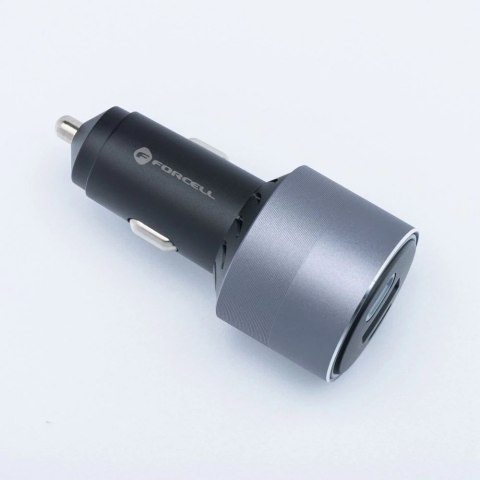 Ładowarka samochodowa Forcell 85W 2xUSB-C + USB-A Szybkie Ładowanie