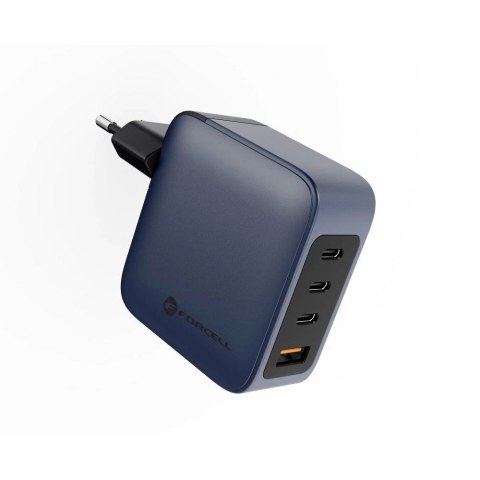 Ładowarka sieciowa Forcell GaN 100W 3xUSB-C 1xUSB-A PD QC SFC