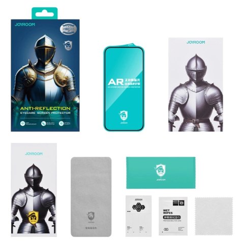 Szkło hartowane na iPhone 15/16 Joyroom JR-MAR0315 z antyrefleksem