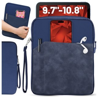 Torba Wsuwka Uniwersalna na tablet 9.7-10.8" z Smyczką i Kieszonką, Ochronna, Wodoodporna, Miękkie Wnętrze Alogy SleeveBag™ - Et