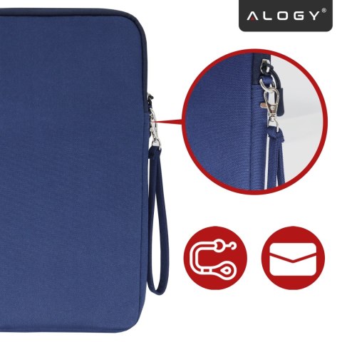 Torba Wsuwka Uniwersalna na tablet 9.7-10.8" z Smyczką i Kieszonką, Ochronna, Wodoodporna, Miękkie Wnętrze Alogy SleeveBag™ - Et