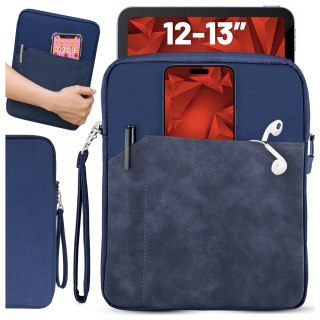 Torba Wsuwka Uniwersalna na tablet laptop 12-13" z Smyczką i Kieszonką, Ochronna, Wodoodporna, Miękkie Wnętrze Alogy SleeveBag™ 