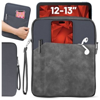 Torba Wsuwka Uniwersalna na tablet laptop 12-13" z Smyczką i Kieszonką, Ochronna, Wodoodporna, Miękkie Wnętrze Alogy SleeveBag™ 