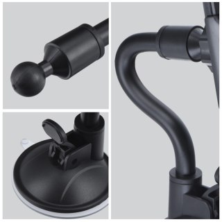 Uchwyt Samochodowy FORCELL F-GRIP Carbon Bracket Elastyczne ramię