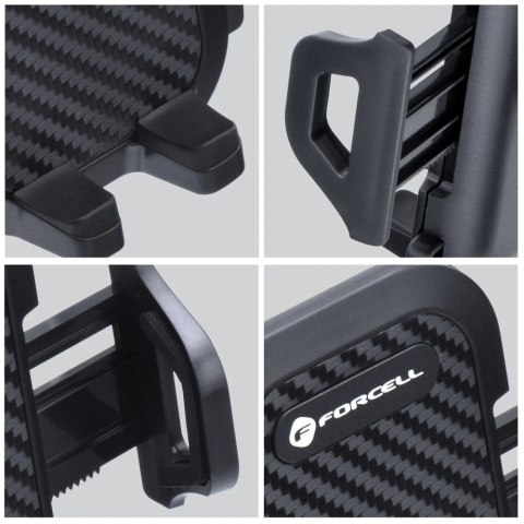 Uchwyt Samochodowy Forcell F-GRIP Carbon Bracket regulowane do szyby deski